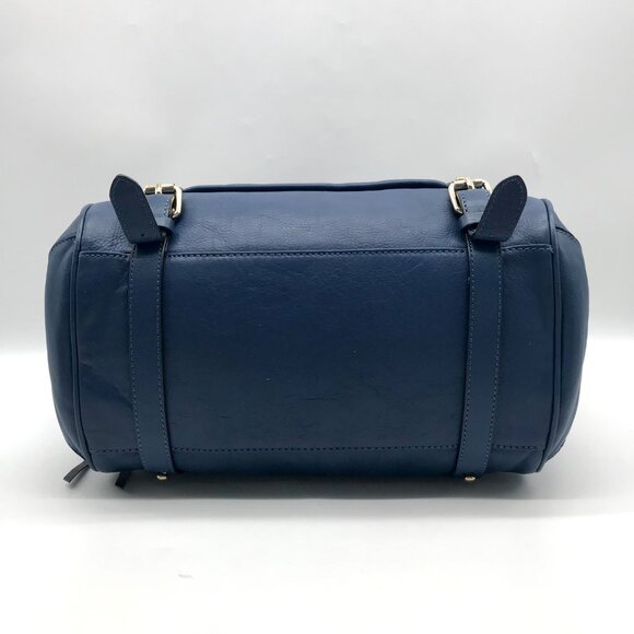 Rebecca Minkoff Blue Leather Cupid Satchel Bag - Picture 5 of 12